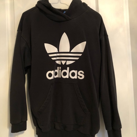 Adidas Classic Black Hoodie - Size XS - Picture 1 of 2